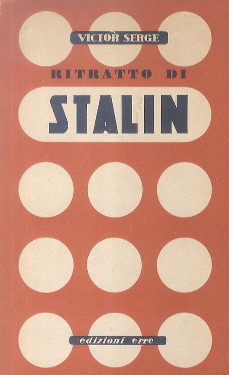 Ritratto di Stalin - Victor Serge - copertina