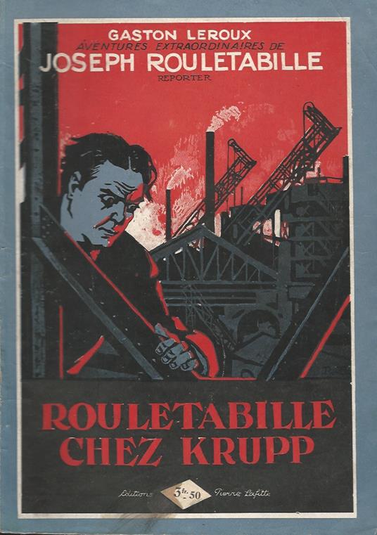 Rouletabille chez Krupp - Gaston Leroux - copertina