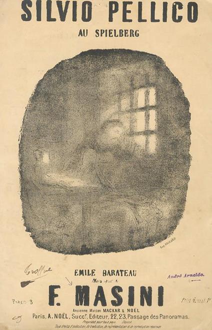 Silvio Pellico au Spielberg - Ferruccio Masini - copertina