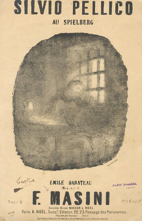 Silvio Pellico au Spielberg - Ferruccio Masini - copertina