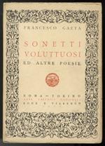 Sonetti voluttuosi ed altre poesie
