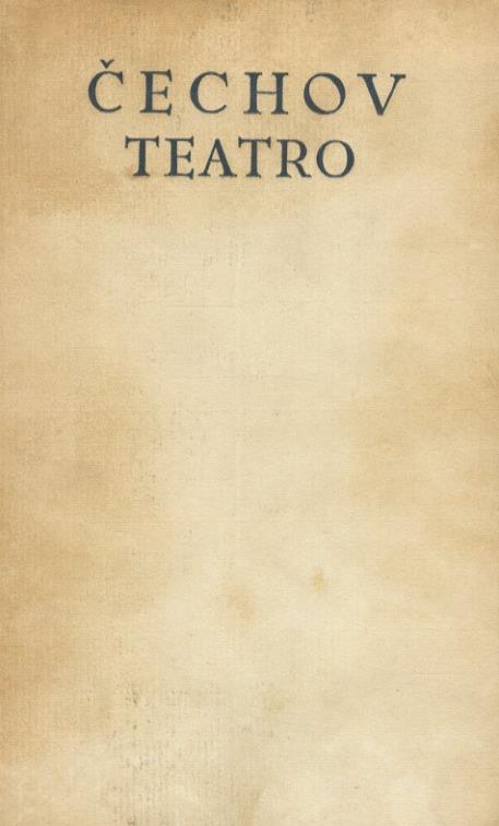 Teatro - Anton Cechov - copertina