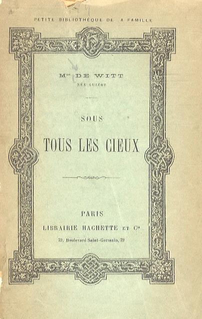 Sous tous les cieux. Traditions populaires. - copertina