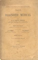 Traité de diagnostic médical. [...] Deuxième édition française, annotée sur la quatrième édition allemande. Premier fascicule