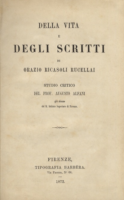 Libreria antiquaria Gozzini