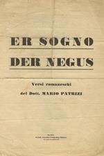 Er sogno der Negus. Versi romaneschi