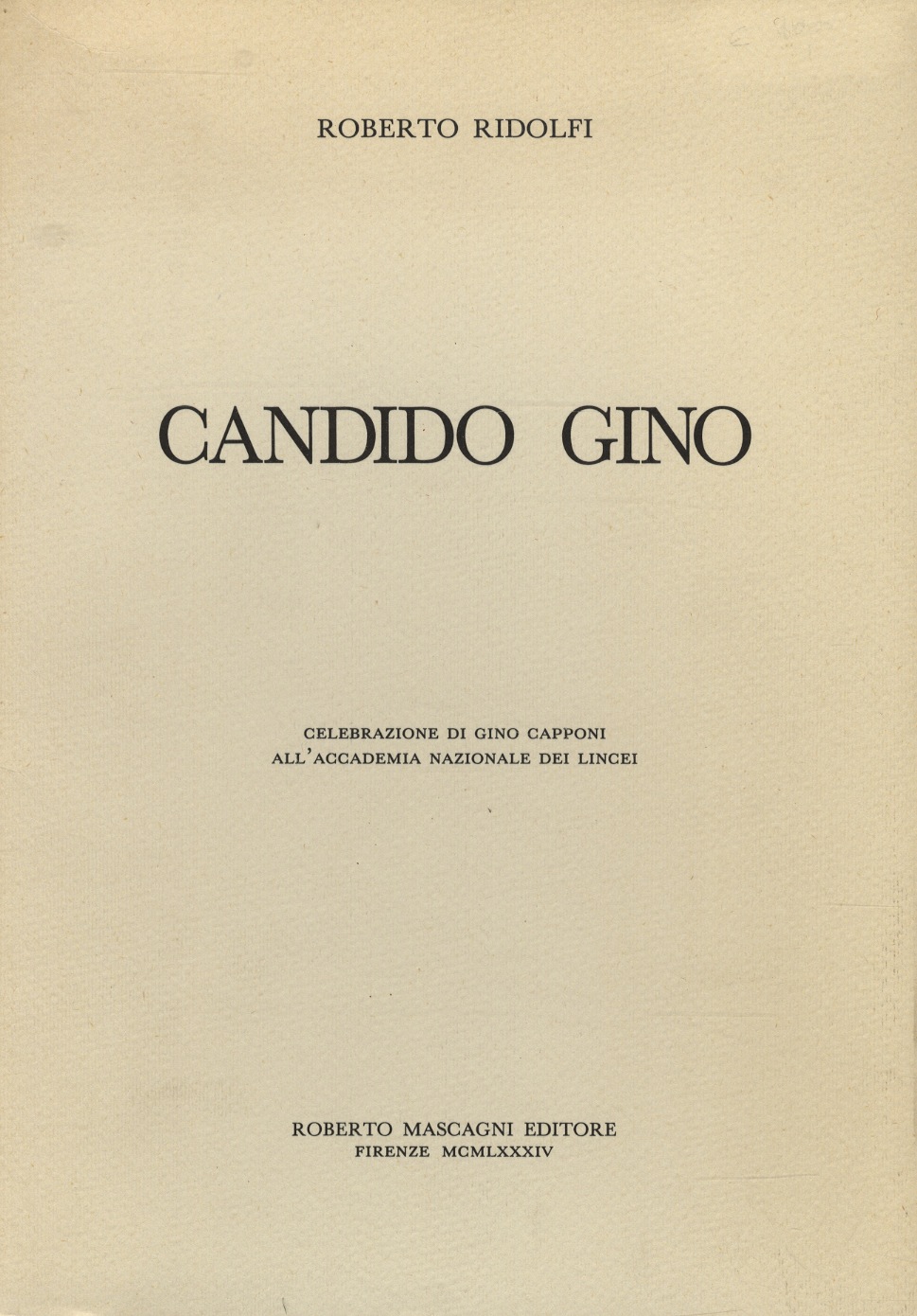 Libreria antiquaria Gozzini