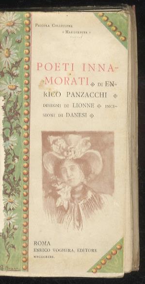 Poeti innamorati. Disegni di E. Lionne. Incisioni di Danesi - Enrico Panzacchi - copertina