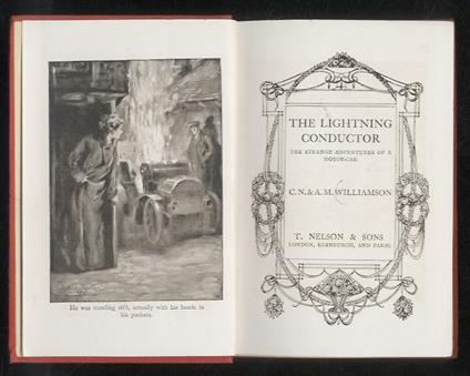 The lightning conductor. The strange adventures od a motor-car - C.N Williamson - copertina