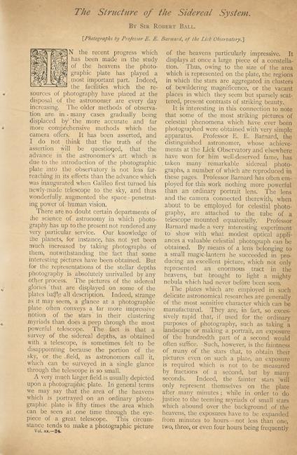 BALL Robert The Structure of the Sidereal System. Phothographs by Professor E. E. Barnard. (Unito:) FORBES George Hunting for a planet. (Unito:) HOLDEN S. Edward The Birth and Death of the Moon. (Unito:) BALL Robert Jupiter and His System. (Unito:) M - copertina