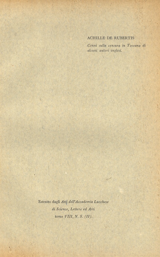 Libreria antiquaria Gozzini