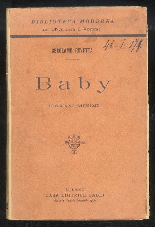 Baby e tiranni minimi. Quinta edizione - Gerolamo Rovetta - copertina