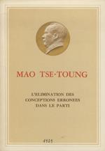 Lotto di 25 opuscoli contenenti discorsi tenuti da Mao Tse-Tung fra il 1927 e il 1948. Fra i titoli presenti citiamo: “Rapport à la deuxième session plénière du Comité central issu du VIIe congrès du Parti communiste chinois” “Mener la Revolution ju