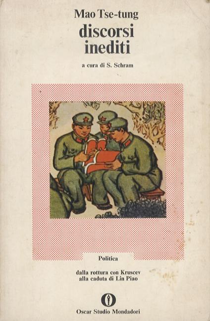 Discorsi inediti dal 1956 al 1971 - Tse-tung Mao - copertina