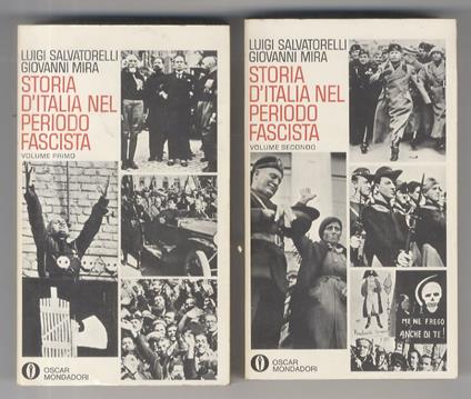 Storia d’Italia nel periodo fascista - Luigi Salvatorelli - copertina