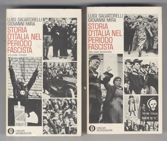 Storia d’Italia nel periodo fascista - Luigi Salvatorelli - copertina