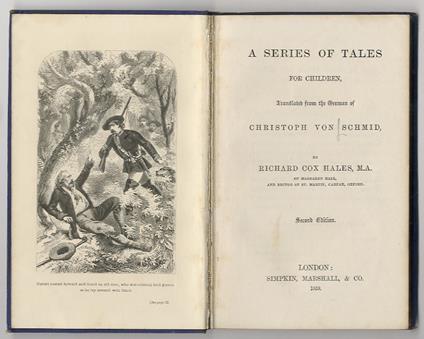 A Series of Tales for Children. Translated from the German (...) by Richard Cox Hales. Second Edition - Schmid - copertina