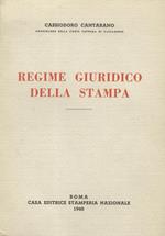 Regime giuridico della stampa