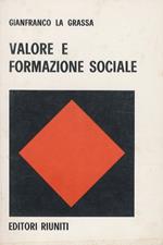 Valore e formazione sociale