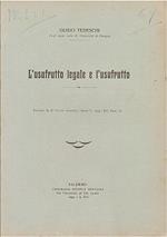 L’usufrutto legale e l’usufrutto
