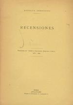 Recensiones