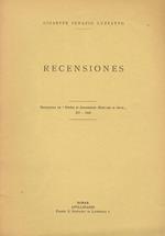 Recensiones