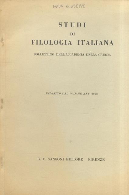 Bibliografia di "Myricae" - copertina