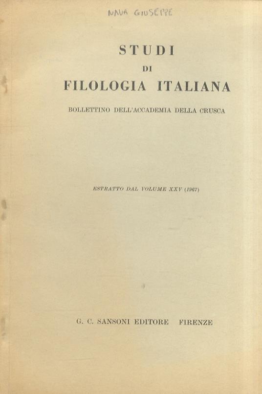 Bibliografia di "Myricae" - copertina