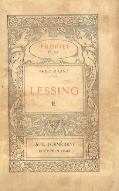 Lessing - Paolo Milano - copertina