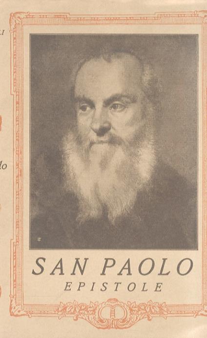 Epistole. Traduzione di Antonio Martini. Con una introduzione di Luigi Salvatorelli - copertina