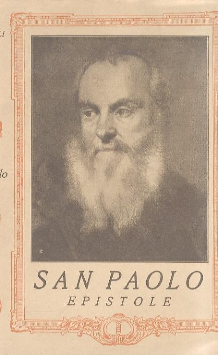 Epistole. Traduzione di Antonio Martini. Con una introduzione di Luigi Salvatorelli - copertina