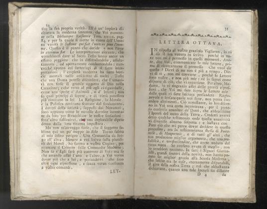 Lettere moderne nè più nè meno di quel che sono. Pare che la pluralità de mondi del Fontenelle vi abbia data occasione come pure a cercare il criterio delle commedie moderne - Giovanni Cattaneo - copertina