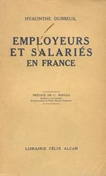 Employeurs at Salariés en France. Préface de C. Bouglé