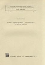 Sull’età dell’adottante e dell’adottato in diritto romano