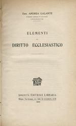 Elementi di diritto ecclesiastico