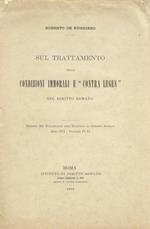 Sul trattamento delle condizioni immorali e “contra leges” nel diritto romano