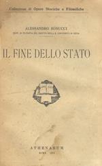 Il fine dello Stato