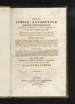 Nuovo indice alfabetico delle disposizioni emanate dal 1 gennajo 1815 a tutto il dicembre 1838 nella Lombardia. Diviso in due parrti... con alcuni cenni intorno al giudizio statario in Lombardia