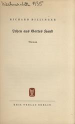 Lehen aus Gottes Hand. Roman