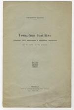 Templum iustitiae, recurrente MCD anniversario a conceptione Digestorum (XV dec. DXXX - XV dec MCMXXX)