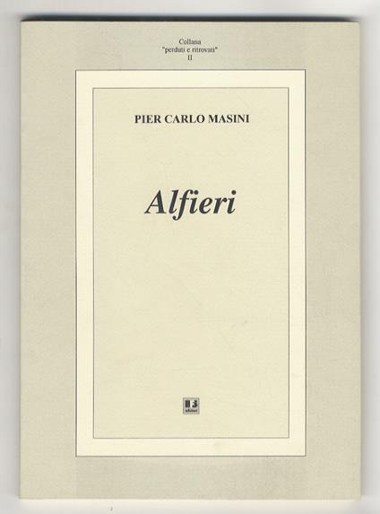 Alfieri - P. Carlo Masini - copertina