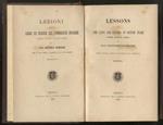 Lessons on the laws and customs of British trade “with italian notes”