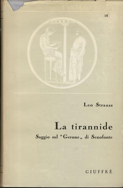 La tirannide - Leo Strauss - copertina