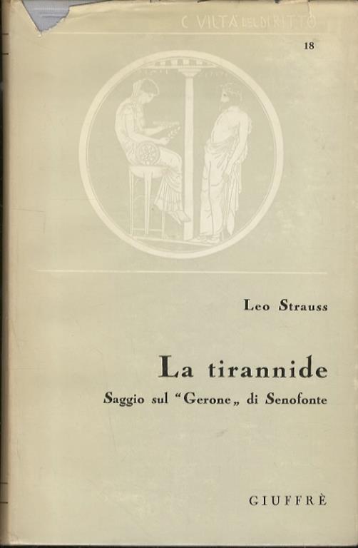 La tirannide - Leo Strauss - copertina