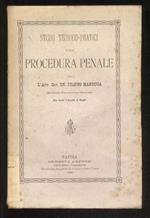 Studii teorico-pratici sulla procedura penale