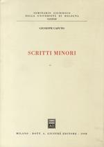 Scritti minori
