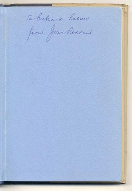 The Changing Mind. (A theory of total evolution based on the conviction that mind is a function of matter). Foreword by Sir Julian Huxley - copertina