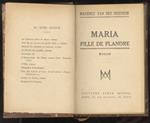 Maria, fille de Flandre. Roman