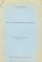 Poètes et polémistes belges contemporains