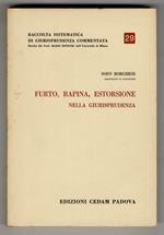 Furto, rapina, estorsione nella giurisprudenza